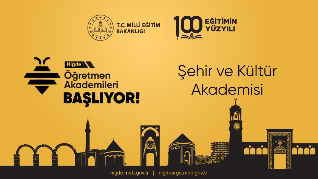 Niğde Öğretmen Akademileri Başlıyor!